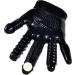 Black latex vibration Friction gloves couple massage Gloves Couples Manual for Women Men - Buy Online on GoSupps.com