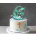 Personalized Asino Cake Topper for Communion & Confirmation | Custom Birch Multiplex - Unique Name & Date Attachment - Buy Online on GoSupps.com