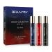 BELLA VITA Mood Collection Gift Set 3x15ML for Women | Alpha Fantasy & Magnetic EDP Liquid Perfume | with Pink Pepper Jasmine and Moss | Fruity Floral Long Lasting Fragrance Scent