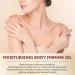 GOLD Silk Body Oil Silk Body Oil Perfume Oil Bath & Shower Oi-l for Smooth and Hydrated Skin Refreshing Non-greasy Infused with Shea Butter Coconut Oi-l Vitamin E - Buy Online on GoSupps.com