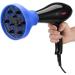Professional Collapsible Hair Dryer Diffuser - Portable Blue Hair Blower Attachment - Buy Online on GoSupps.com