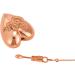 Oralgo Heart Follower Necklace - Elegant Rose Gold Wedding & Anniversary Jewelry for Women | Perfect Valentine's Day Gift - Buy Online on GoSupps.com