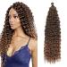 22 inch 3 packs deep twist crochet hair ocean wave curly bohemian crochet braids deep wave hair bundle synthetic hair extensions for women girls 22inch t4/10#