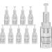 Microneedling Derma Pen 12pin Needle Cartridges, for Face Skin Care Microneedle pen Set J114 (12pin)