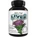 Natures Craft Best Liver Supplements with Milk Thistle - 60 Capsules