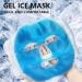 Fyearfly Cooling mask cooling face mask gel beads face mask reduces puffiness migraine reusable warm cold compresses therapy gel mask for sleeping - Buy Online on GoSupps.com
