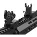 Iron Sight Fiber Optic Flip Up Front and Rear Sights Set - Green & Red Dot Picatinny Backup - Buy Online on GoSupps.com