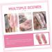 Buy NOLITOY 4 Pairs Unisex Inner Soles - Winter Insoles for Boots & Slippers - Faux Rabbit Fur Fluffy Pink for Women - International Shipping Available - Buy Online on GoSupps.com