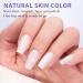 Bartbox Ballerina Press-On Nails | Short Full-Cover Gel Nail Tips | Pre-Designed White Artificial Fingernails for Nail Extensions - Buy Online on GoSupps.com