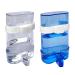 HIXNUG 2Pcs Automatic Water Feeder Bird Cage Water Dispenser Automatic Bird Feeder Hanging in Birds Cage Parrot Cage Accessories for Cockatiel Lovebirds