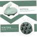 Buy Minkissy 5-St Rollerball Massage Device - Mushroom Massage Tools for Feet Legs Neck & Back - Relaxation & Relief with Massage Balls & Meridian Brush - Buy Online on GoSupps.com