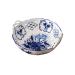 Fruit Bowl Fruit Plate Home Round Ceramic Fruit Bowl Living Room Dining Room Kitchen Desktop Porcelain Fruit Dish Hollow Candy Bowl Fruit Plate (Color : B) (A)