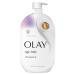Olay Body Wash for Women Age Defy with Vitamin E 24/7 Moisture Barrier Repair Hydrating & Cleansing Formula for Visibly Healthy Soft Skin Vitamin B3 & Hyaluronic Blend All Skin Types 29 fl oz