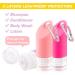 Romlon 5Pcs Travel Size Bottles - TSA Approved 2oz Silicone Squeeze Bottles for Toiletries - Leakproof Travel Accessories for Hand Sanitizer, Shampoo, Body Wash - Buy Online on GoSupps.com