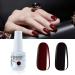 Vishine 2 Colors Nail Gel Polish Set Black Dark Red Wine Color Soak Off UV LED Varnish Long Lasting Nail Art Classic Collection