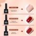 LKE Gel Nail Polish Kit with 72W UV Lamp | 6 Classic Red Colors | Glossy & Matte Top/Base Coat | Manicure DIY Set for Women - Buy Online on GoSupps.com