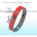 Saluaqui 2 Pack Anti-Static Wireless Negative Ion Bracelets - Washable Silicone Sports Wristbands (Red) - Buy Online on GoSupps.com