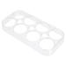Healeved 3pcs Egg Storage Box Shelf Refrigerator Eggs Fridge Egg Organizer Trays Egg Tray Container Box Food Assorted Colorx3pcs 17.5x8.5x2cmx3pcs