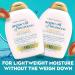 OGX Weightless Hydration Argan Oil of Morocco Conditioner - 385ml (Fine Hair) - Buy Online on GoSupps.com