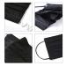 50pcs Black Disposable Face Masks - Breathable Mouth Cover for Adults (Men & Women) - Elastic Ear Loop - Buy Online on GoSupps.com