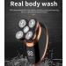 5 in 1 IPX7 Electric Head Shaver for Bald Men - Multi-Cutting Razor Beard Trimmer Nose & Ear Grooming with LCD Display - Buy Online on GoSupps.com