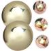 Magiclulu Brass Hand Training Massage Balls - Perfect for Palms & Finger Fitness | Enhance Grip & Relaxation - Buy Online on GoSupps.com