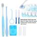 Orthodontic Oral Care Kit for Braces - Portable Hygiene Set with Interdental Brush, Ortho Wax, and Dental Floss for Clean Teeth - Buy Online on GoSupps.com
