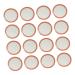 POPETPOP 90 Pcs Mason Jar Lids Coffee Glass Storage Lids Canning Jar Lid Gold Cake Board Glass Coffee Carafe Reusable Canning Cover Thai Massage Stick Ball Jar Lids Tinplate Ring Wide Mouth Silverx3pcs 8.6X8.6X0.2CMx3pcs