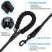 Plutus Pet Long Rope Dog Lead - 9m Reflective Nylon Training Lead for Small Medium Large Dogs - Heavy Duty, Comfortable Padded Handle - Black - Buy Online on GoSupps.com