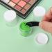 30 Pieces Mini Cosmetic Glass Containers Set - 10ml Lip Balm Jars with Lids & Spatulas Travel Sample Storage for Creams & Nail Art - White - Buy Online on GoSupps.com