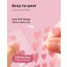 LitBear Acne Patch - Pink & Yellow Heart Shaped Hydrocolloid Pimple Cover (112 Patches) - Buy Online on GoSupps.com