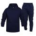 Hanxiulin jogging suit men's sportswear men casually long sleeves sports jacket men joggingsuit from cotton men jogging suit sweatshirt pants l marine