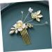MAGICLULU 2 Sets Hair Accessories Wedding Hair Comb Wedding Decor Women Hair Comb Hair Comb for Bride Exquisite Hair Comb Wedding Hair Decoration Romantic Bride Headdress Bride Hair Decor - Buy Online on GoSupps.com
