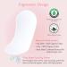 Organic Cotton Panty Liners 40 Count - Light Absorbency, Chlorine Free, Unscented & Hypoallergenic - Buy Online on GoSupps.com