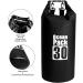 Bear Outdoor Dry Sack/Floating Waterproof Bag 2L/5L/10L/20L/30L for Boating  Kayaking  Hiking  Snowboarding  Camping  Rafting  Fishing and Backpacking Black 10L - Buy Online on GoSupps.com