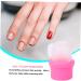 ERINGOGO Lot de 10 Protections pour Dissolvants de Vernis Ongles en Polypropyl ne Confortable Capuchons de Trempage tanches Usage Manucure et P dicure Outils R utilisables pour Soins - Buy Online on GoSupps.com