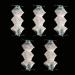 QuQuyi Propane Lanterns Mantles Bulk Accordion Shape #95, Dual Head Lantern Propane Lamp Mantle for Outdoor Camping Hiking Kerosene Light Natural #95 shape 5pcs