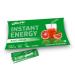 Gomo Energy Vital Drink with Stevia Sweeten with caffeine zinc magnesium and vitamin B complex high dosed Blood Orange 30 individual portions