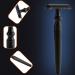 Classic 6-Piece Black Shaving Brush Holder Set for Men - Double-Sided Soap Shell & Metal Care Tools | Practical Razor Holder for Ultimate Grooming - Buy Online on GoSupps.com