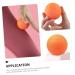 Beavorty 5-Set Fascia Massage Balls - Lacrosse & Mobility Deep Tissue Massage - Myofascial Release for Fitness & Yoga - 6.1cm Orange - Buy Online on GoSupps.com