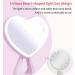 LED Rechargeable Makeup Mirror with Ambient Light - Perfect Gift for Daughter, Girlfriend, Wife, Sister - Purple - Buy Online on GoSupps.com