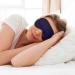 Purple Starry Sky Print Unisex Sleeping Eye Mask - Soft Comfortable Light-Blocking for Restful Sleep - Buy Online on GoSupps.com