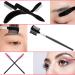 Sonku 7 Pack Foldable Steel Eyebrow Comb & Brush + 20 Disposable Mascara Brushes - Essential Makeup Tools for Perfect Lashes - Buy Online on GoSupps.com