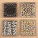 40 sheets 3D Mix Painted Nail Art Sticker Tip Decal Decorations + 10 free