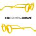 Shop DIGRECCO Lemon Blue Light Blocking Reading Glasses +2.5 - Unisex Acetate Frames Flexible Temples Anti-Reflective Lenses - Buy Online on GoSupps.com
