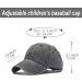 4-Piece Washed Cotton Toddler Baseball Hat Set for Boys and Girls - Adjustable Caps in Black, Blue, Gray, and Red - Buy Online on GoSupps.com
