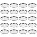 Amosfun Plateaux M talliques Ronds 20 Pi ces 36X3 MM pour Palettes Fards Paupi res Rangement Cosm tique DIY Assiettes Magn tiques pour Maquillage Femme