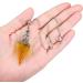 JOVIVI Citrine Crystal Pendulum for Divination and Healing - Quartz Stone Pendant for Reiki, Meditation and Witchcraft - Buy Online on GoSupps.com