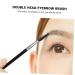 Angoily 18 Pcs Double-Ended Eyebrow Brush Set - Professional Makeup Tools for Grooming & Mascara - Portable Eyelash Curler Included - Buy Online on GoSupps.com