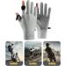Fencelly Eisseide Summer UV Protection Gloves - Slide-Resistant Breathable 2 Cut Finger Design for Men | Perfect for Fishing & Cycling - XL Size - Buy Online on GoSupps.com